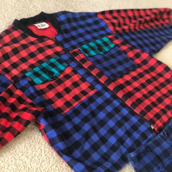 Woman’s Plaid Skirt and Jacket Suit - Picture 2 of 6